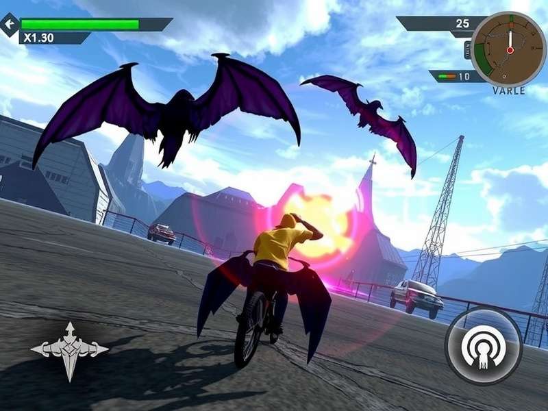 Vulture S Dusk Rider Combat Scene